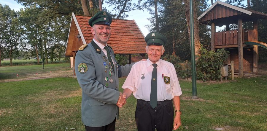 Verdienstmedaille für Hermann Feilker
